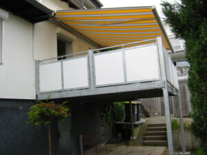 Balkone mit Überdachung