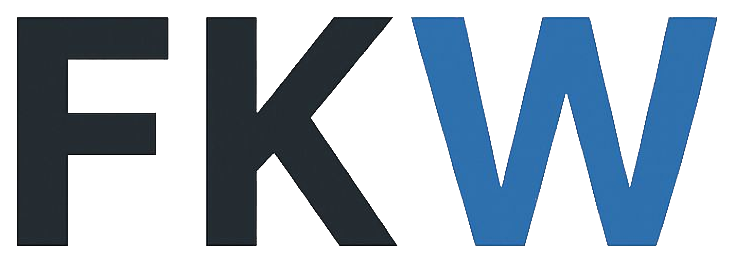 Modernisiertes, neues Logo der FKW ohne Metallbau